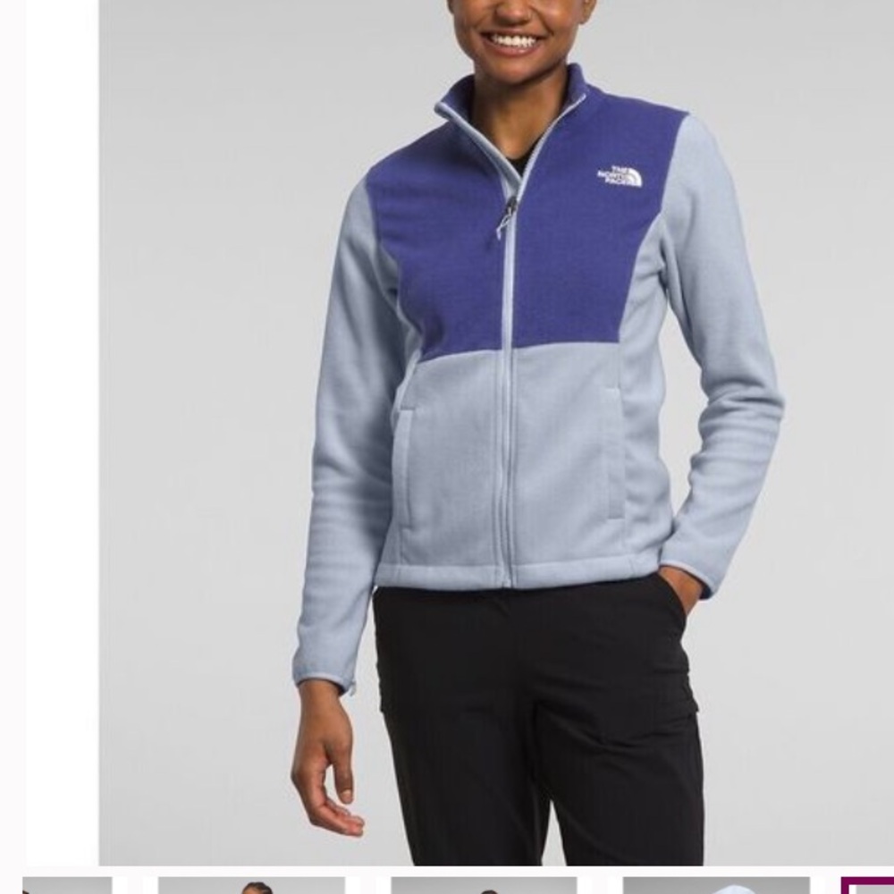 The North Face W AntoraTriclimate Jacket 3 in 1 Dusty Periwinkle Cave/Blue 3XL - Picture 7 of 15